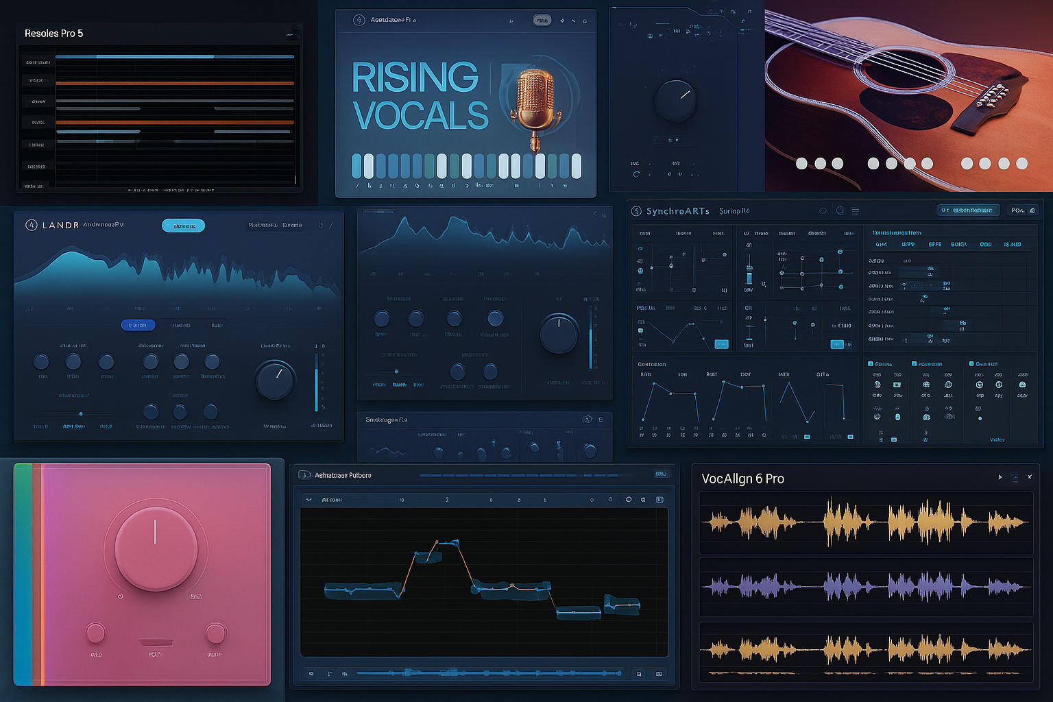 Synchro Arts Vocalign 6 pro + Revoice pro 5 + More
